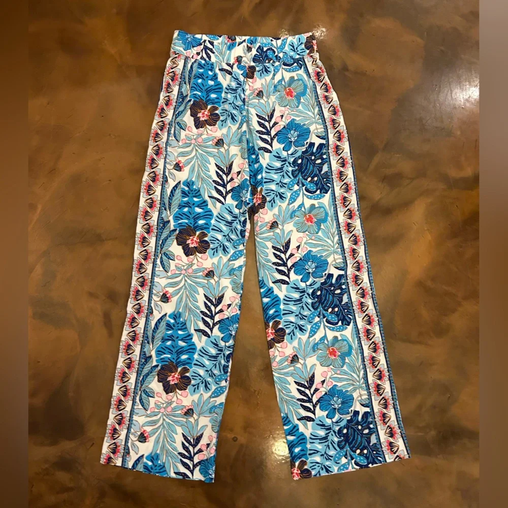 LILLY PULITZER - Bal Harbour Stretch Pant Breezy Aqua NWT